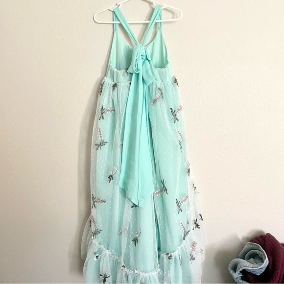 Pleiades Wild Lupine Ruffle Dress - Picture 10 of 13